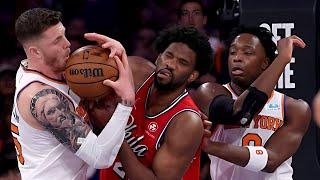 INTENSE ENDING Final Minutes of New York Knicks vs Philadelphia 76ers  2024 NBA Playoffs