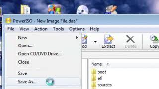 How to create iso file  to make pen drive bootable with poweriso for windows 7810  100% working