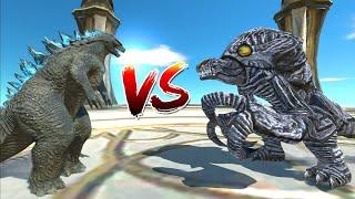 Godzilla 2014 VS Orga  Who Is The Boss - Animal Revolt Battle Simulator