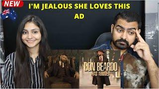 HRITHIK ROSHAN  The World Of Don Beardo Is Here  Reaction  She Loves this Ad Sim & Mandeep