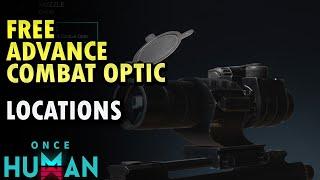 Free Advanced Combat Optic Locations Once Human