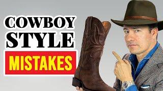 Stop Wearing Cowboy Boots Wrong How To Rock Western Boots AUTHENTICALLY