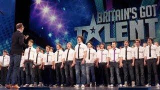 Only Boys Aloud - The Welsh choirs Britains Got Talent 2012 audition - UK version