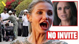 PLATE THROWING Cameron Diaz SNUBS Meghan From July 4 Playdate With Chris Pratt In Montecito