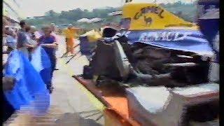 Riccardo Patrese Tamburello massive accident  1992
