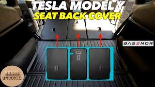 Basenor Rear Seat Back Cover For Tesla Model Y - Review