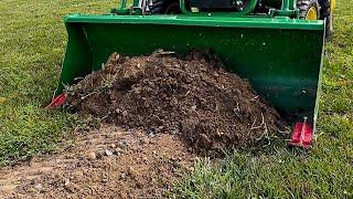 Excess Soil Removal HACK - No DIGGING Into Sod Overseeding Trenches