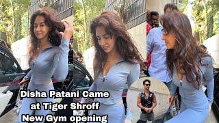 Disha Patani Looking Beautiful ️ Came at Tiger Shroff New gym Openning in Mumbai