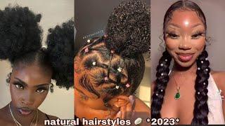 Cute & Trendy Natural Hairstyles  Styles By Baddies