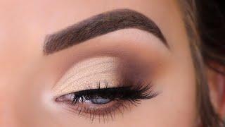 Half Cut Crease Eyeshadow Tutorial for Beginners  ABH Soft Glam Palette