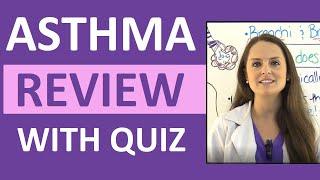 Asthma Treatment Symptoms Pathophysiology Nursing Interventions NCLEX Review Lecture