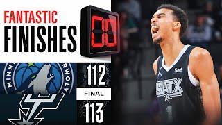 Final 655 WILD ENDING Timberwolves vs Spurs  January 27 2024