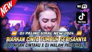 DJ PALING VIRAL NEW 2024 ⁉️ BIARKAN CINTA TUMBUH SEBISANYA X DJ KISAH CINTAKU ‼️ DJ MALAM PAGI