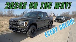 2024 Ford F-150 Raptors built Every color shown and getting ready to ship #2024Fordraptor