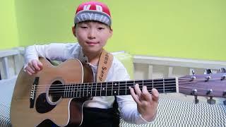 Amazing 9-year-old Kid Guitarist Sean Song   Eagles - Hotel California 