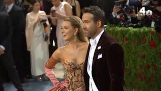 Blake Lively’s 2022 MET GALA Dress Unfurls Into a New Look on the Red Carpet  NBC New York