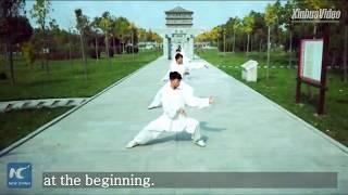 Foreigners love of Tai Chi Traveling halfway around the world to Chenjiagou to study martial art