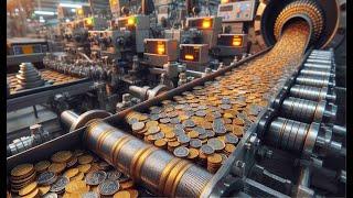 How COINS Are Made  كيف تصنع العملات المعدنية