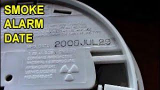 Dangerous Smoke Fire Alarm How to Identify Expiration Date