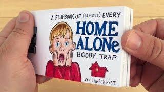 Home Alone Flipbook Every Booby Trap Compilation surprise ending