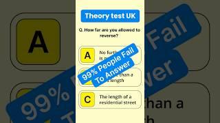 Can you answer this?  Theory Test 2024 #shorts #theorytest