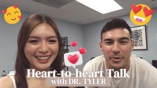 HEART-TO-HEART TALK with DR. TYLER BIGENHO  Francine Diaz