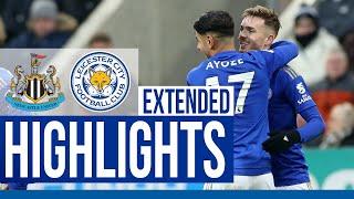 Newcastle United 0 Leicester City 3  Extended Highlights  201920