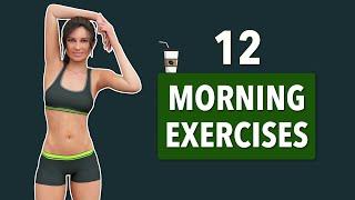 12 EXERCISES YOU SHOULD DO EVERY MORNING STRETCHES & ABS
