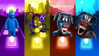 Rainbow Friends vs Cartoon Dog  Tiles Hop