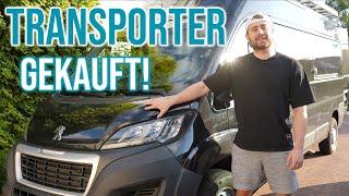 Vom Transporter zum Camper Van Ausbau Vlog 1 - Welches Fahrzeug Möbel Layout & Unboxing