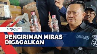 Polisi Gagalkan Pengiriman Ribuan Botol Minuman Keras