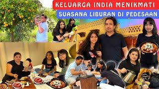 Keluarg India Menikmati Suasana Liburan Di Pedesaan‼️Serunya Bermain Bersama Keluarga‼️Tinggal India