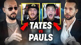 Andrew & Tristan Tate DESTROY Logan & Jake Paul