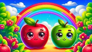  The Apple Song  Fun and Fruity Kids Tune