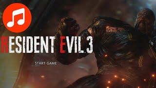 RESIDENT EVIL 3 REMAKE Music  ONE HOUR Title Screen Theme Resident Evil 3 Remake OST  Soundtrack