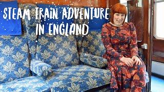 Tour England in Style Taking a HISTORIC STEAM TRAIN TRIP