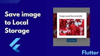 How to save image in flutter?  Save image to file to local storage