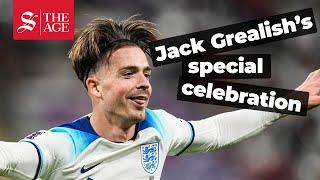 Jack Grealishs special celebration message at FIFA World Cup 2022