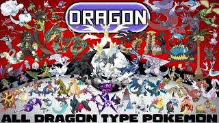 Every Dragon Type Pokémon Except for Charizard