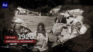 Historical Movements Opener In After Effects  After Effects Tutorial  Effect For You