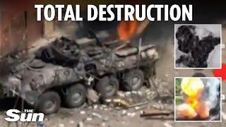 Russia pulverised as Ukraine drones decimate Putins war machines in devastating counterattack