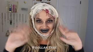 Mummy Halloween Makeup Idea