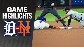 Tigers vs. Mets Game Highlights 4124  MLB Highlights