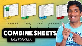 Combine Excel Sheets with *this* simple formula