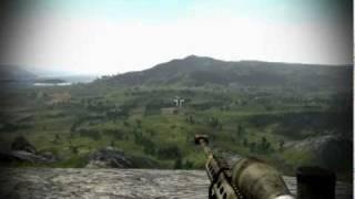 ARMA - Armed Assault - 1567m 1.5km 0.9mi Sniper Shot