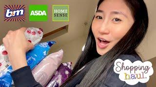 Huge haul of cleaning products homeware & groceries  What I bought at B&M HomeSense ASDA