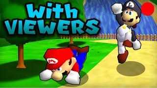 Mario 64 Manhunt WITH VIEWERS