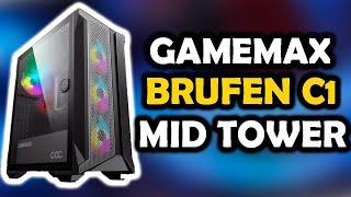 CASE GAMER ECUADOR gamemax brufen c1 mid tower COC cooling & owerclocking zic pcgamer