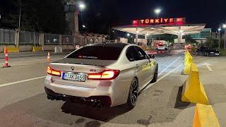 Sıla yolu 2023 Almanya Türkiye yolculuğu BMW M5 ile C43 AMG