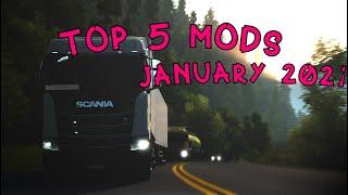 TOP 5 ETS2 MODS - JANUARY 2021  Euro Truck Simulator 2 Mods